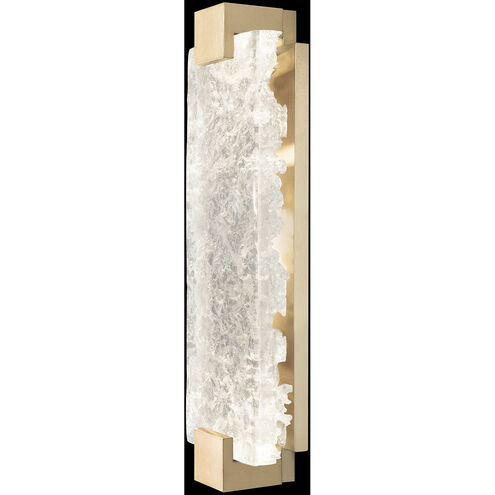 Terra Wall Sconce Wall Light in Gold, Clear Studio Glass