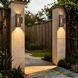 Meld 1 Light 14.5 inch Charcoal Black Outdoor Sconce