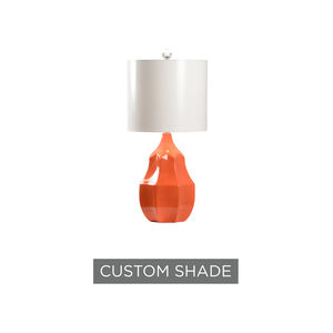 Wildwood Select Shade 32 inch 100.00 watt Soft Orange Glaze Table Lamp Portable Light