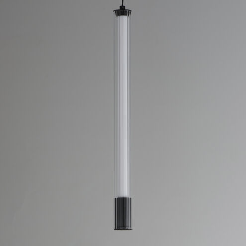 Cortex LED 1.5 inch Black Single Pendant Ceiling Light