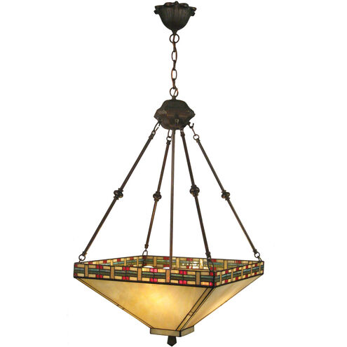 Springdale 3 Light 18 inch Antique Bronze Pendant Ceiling Light