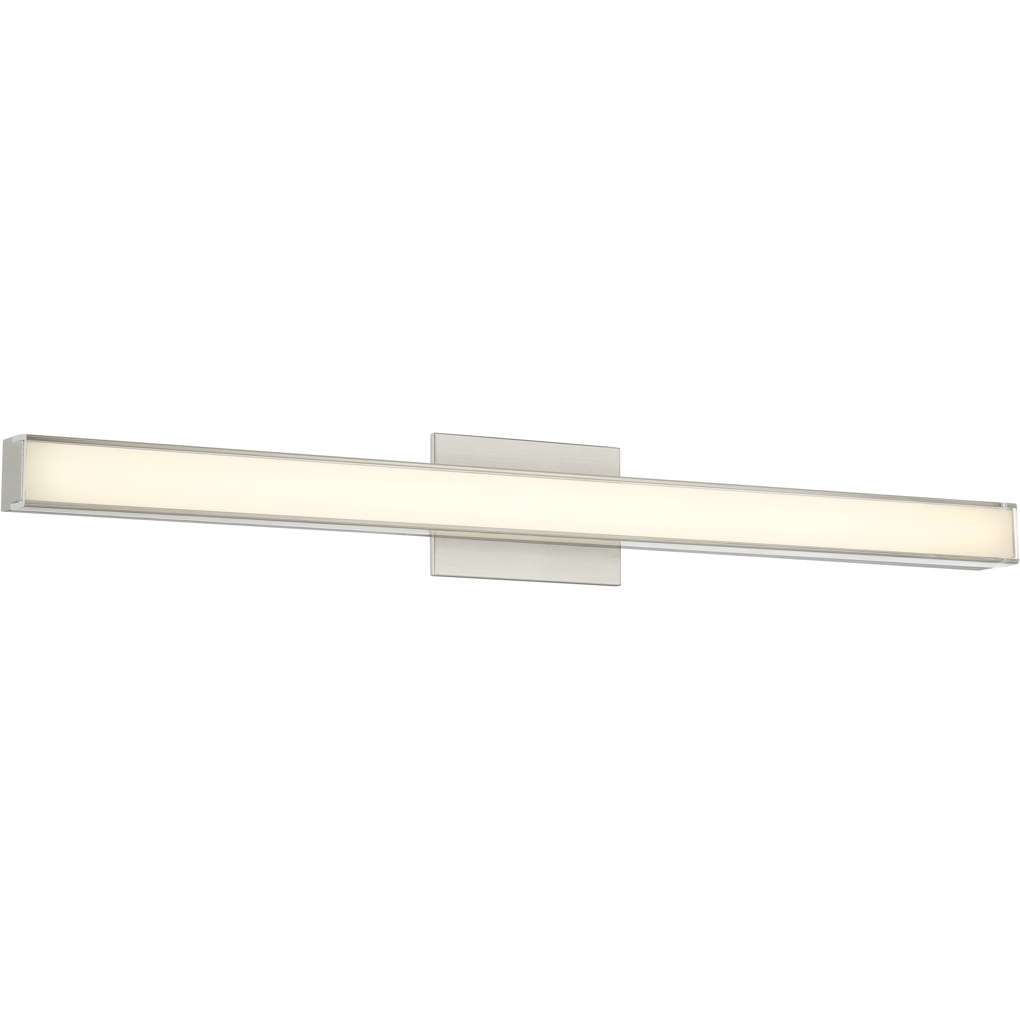 Vantage LED Brushed Nickel Bath Vanity Wall Light