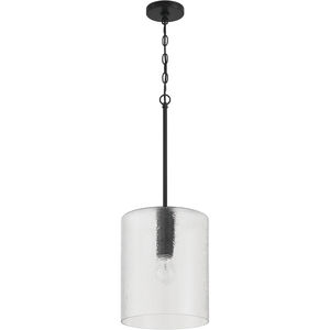 Lyndsey 1 Light 10 inch Flat Black Pendant Ceiling Light