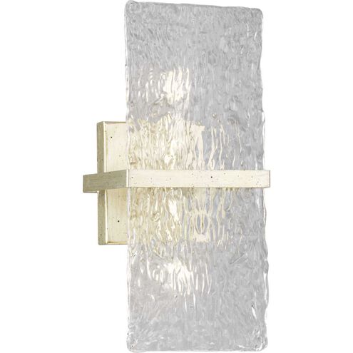 Chevall 2 Light 7 inch Gilded Silver Wall Sconce Wall Light, Design Series