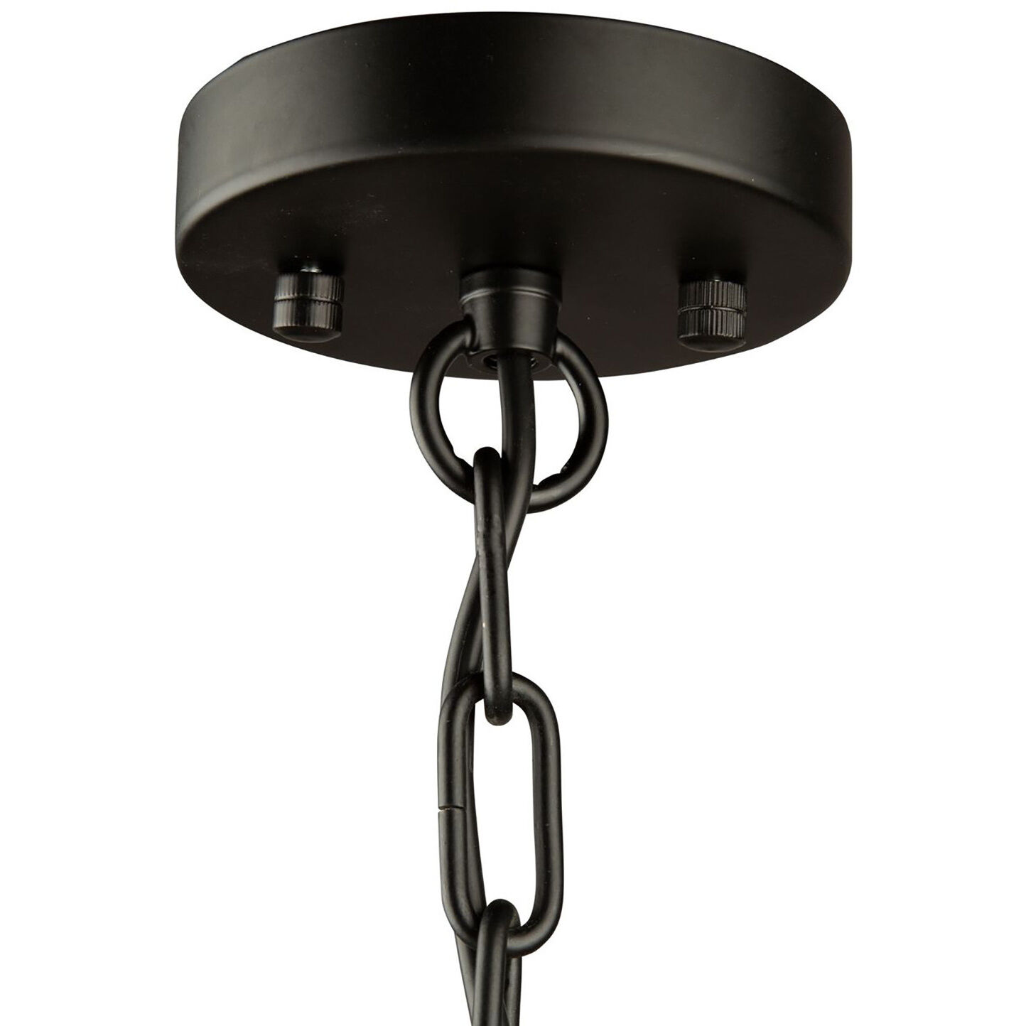 Coco LED 19.7 inch Gold and Black Chandelier Ceiling Light