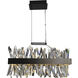 Glacier 26 inch Brushed Champagne Gold Island Light Ceiling Light