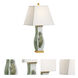 Chelsea House 32.8 inch 100 watt Hand Painted/Gold Leaf Table Lamp Portable Light