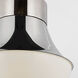 Kelly Wearstler Precision LED 24 inch Polished Nickel Pendant Ceiling Light