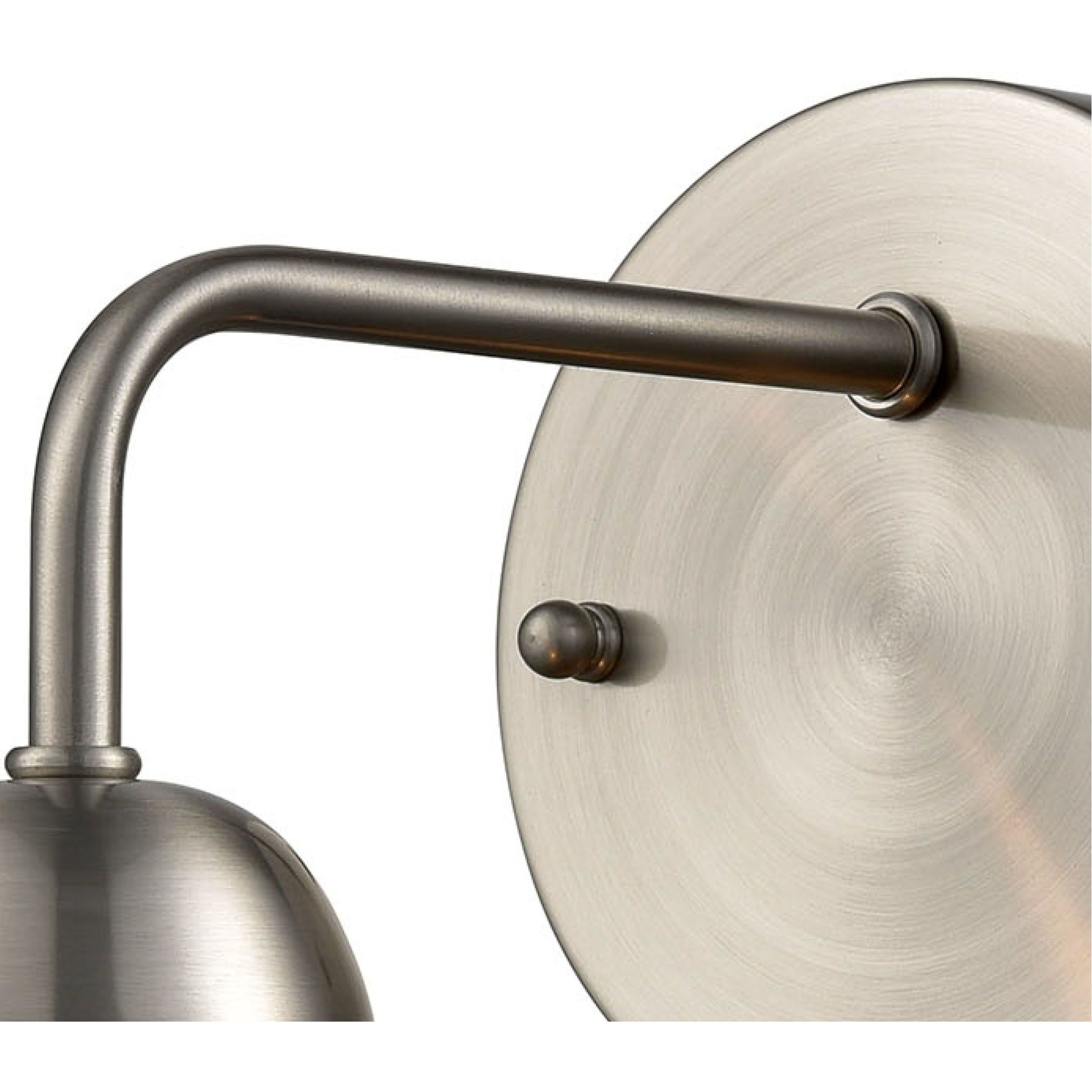 Astoria 1 Light 6 inch Brushed Nickel Sconce Wall Light