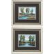 Landscapes Collection Blue Framed Art