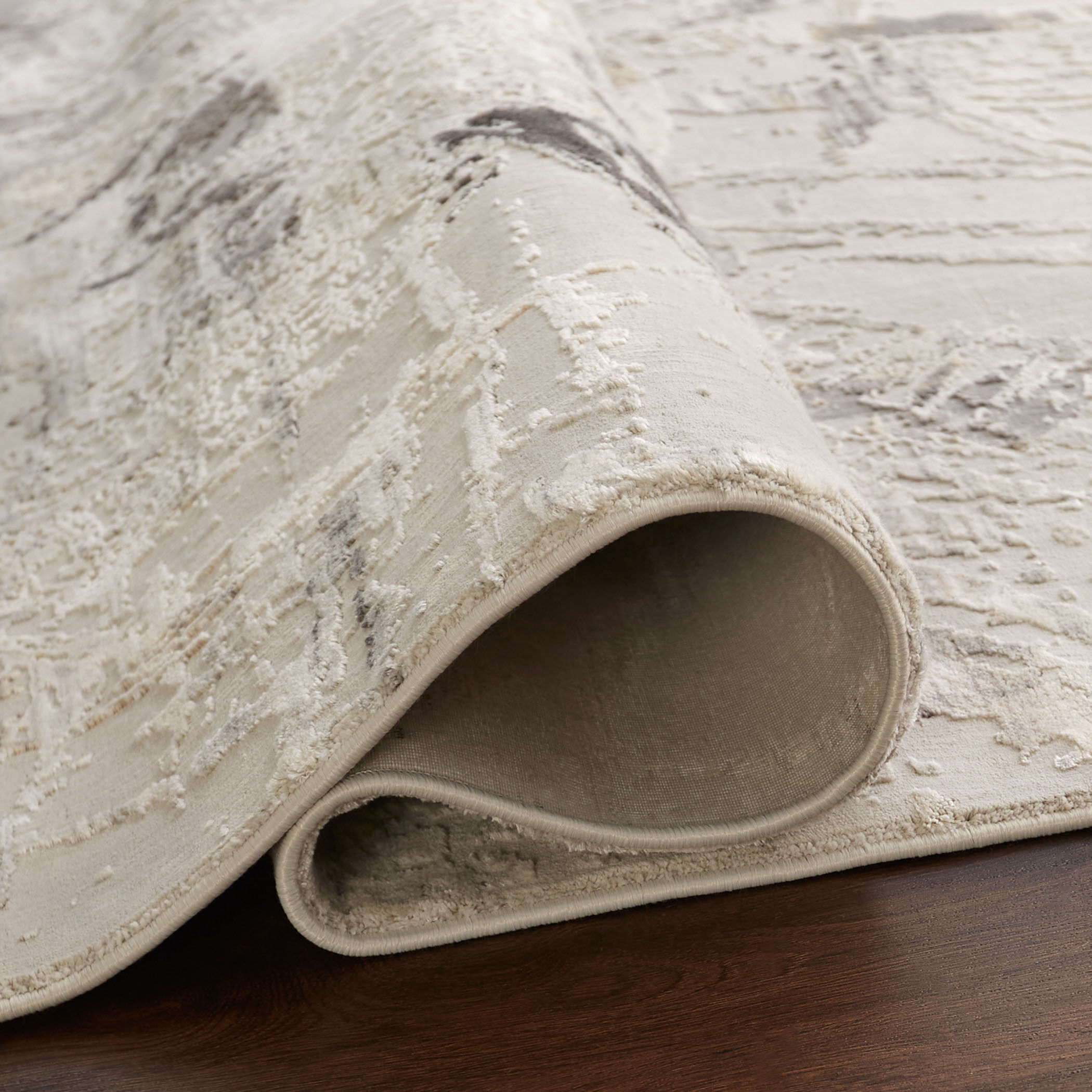 Kemer 90 X 63 inch Mineral Tones Rug in 5 x 7
