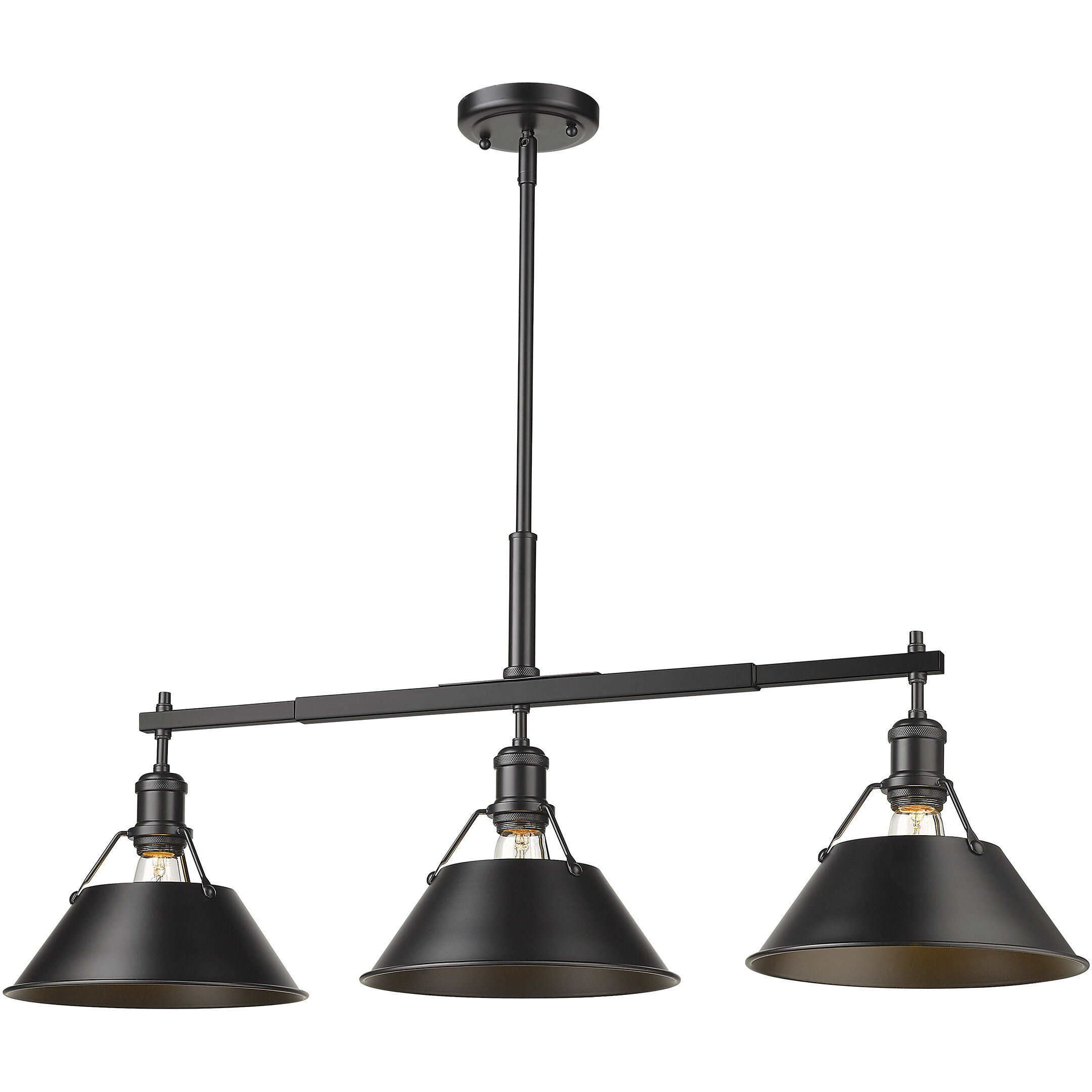 Yep Orwell Island Light Ceiling Light in Matte Black