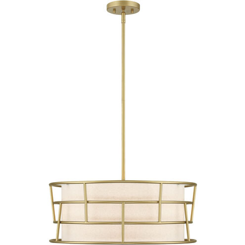 Aria Falls LED 22 inch Golden Mist Pendant Ceiling Light