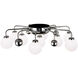 Element LED 16 inch Polished Nickel Flush Mount Ceiling Light