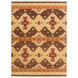 Jewel Tone II 132 X 96 inch Dark Brown, Burnt Orange, Tan Rug