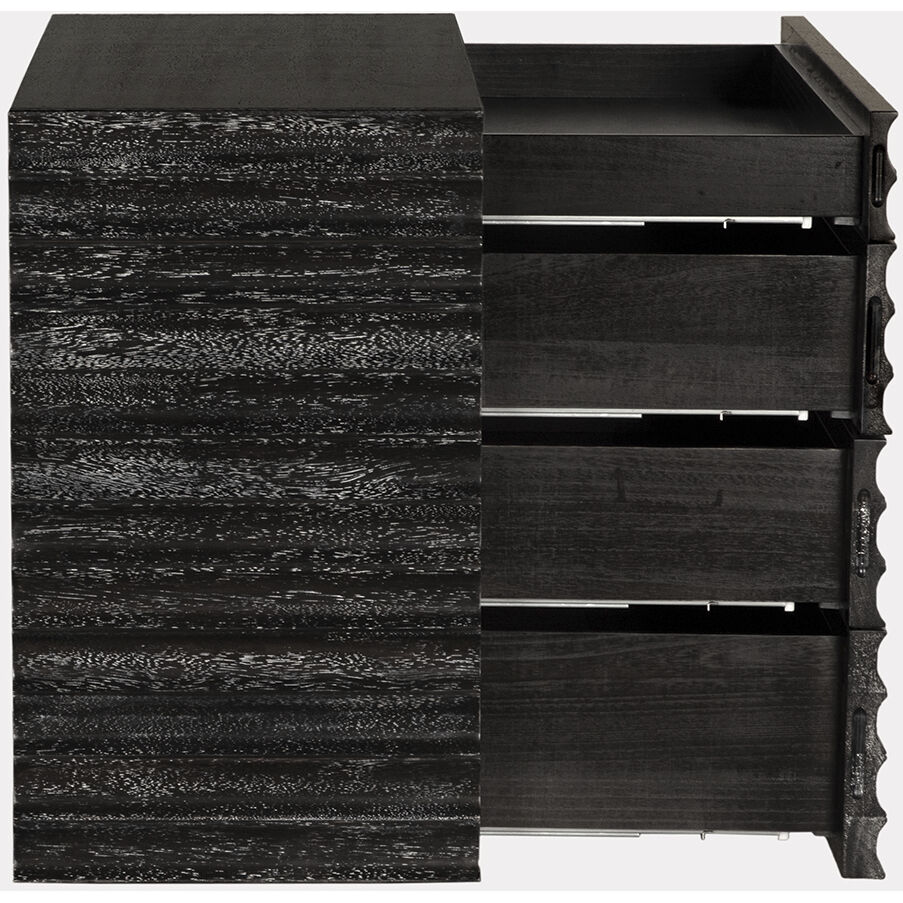 Pacelli 42 X 19 inch Black Walnut Console