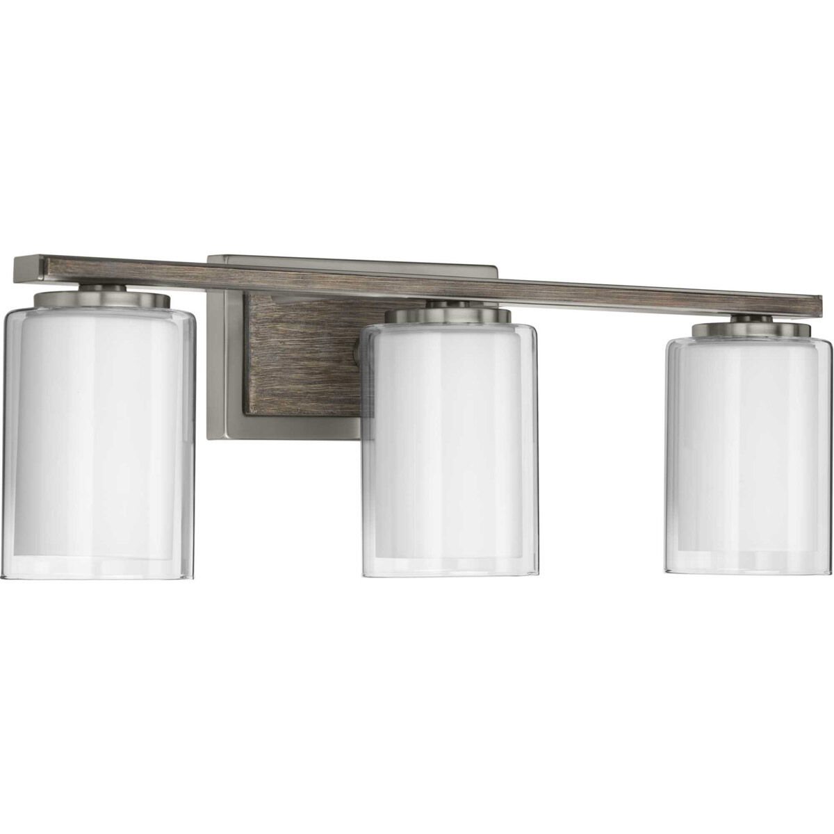Mast 3 Light 24 inch Brushed Nickel Bath Vanity Wall Light