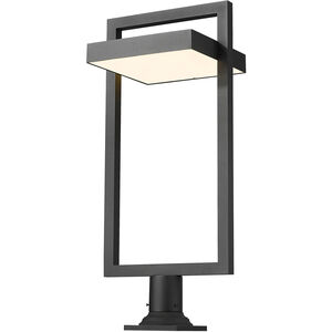 Luttrel LED 33 inch Black Outdoor Pier Mounted Fixture