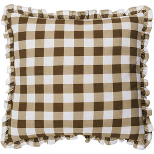 Louisville 22 X 22 inch Olive/White Accent Pillow
