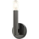 Copenhagen 1 Light 5.13 inch Black Chrome ADA Wall Sconce Wall Light, Single