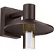 Sean Lavin Ash LED 9.6 inch Bronze Outdoor Wall Light in Cylinder, LED 90 CRI 2700K High Output, No Options, Integrated LED