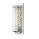 Elysian 1 Light Polished Chrome ADA Wall Sconce Wall Light