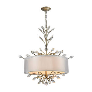 Tracy 4 Light 26 inch Aged Silver Chandelier Ceiling Light