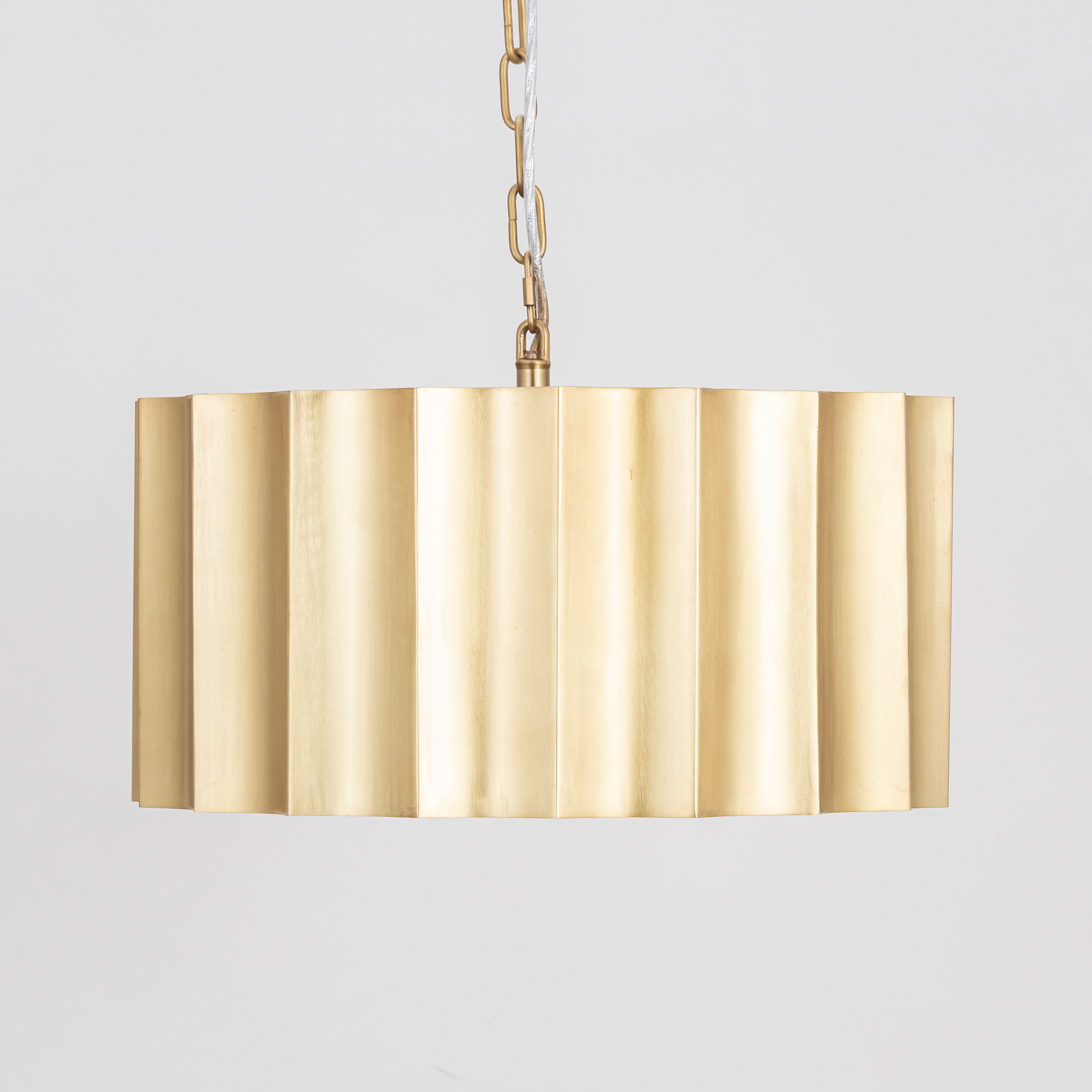 Allegra 1 Light 18 inch Weathered Brass Single Pendant Ceiling Light