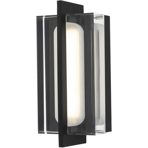 Avani LED 14.63 inch Sand Black Wall Sconce