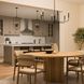 Reines 4 Light 14 inch Matte Black Foyer Pendant Ceiling Light
