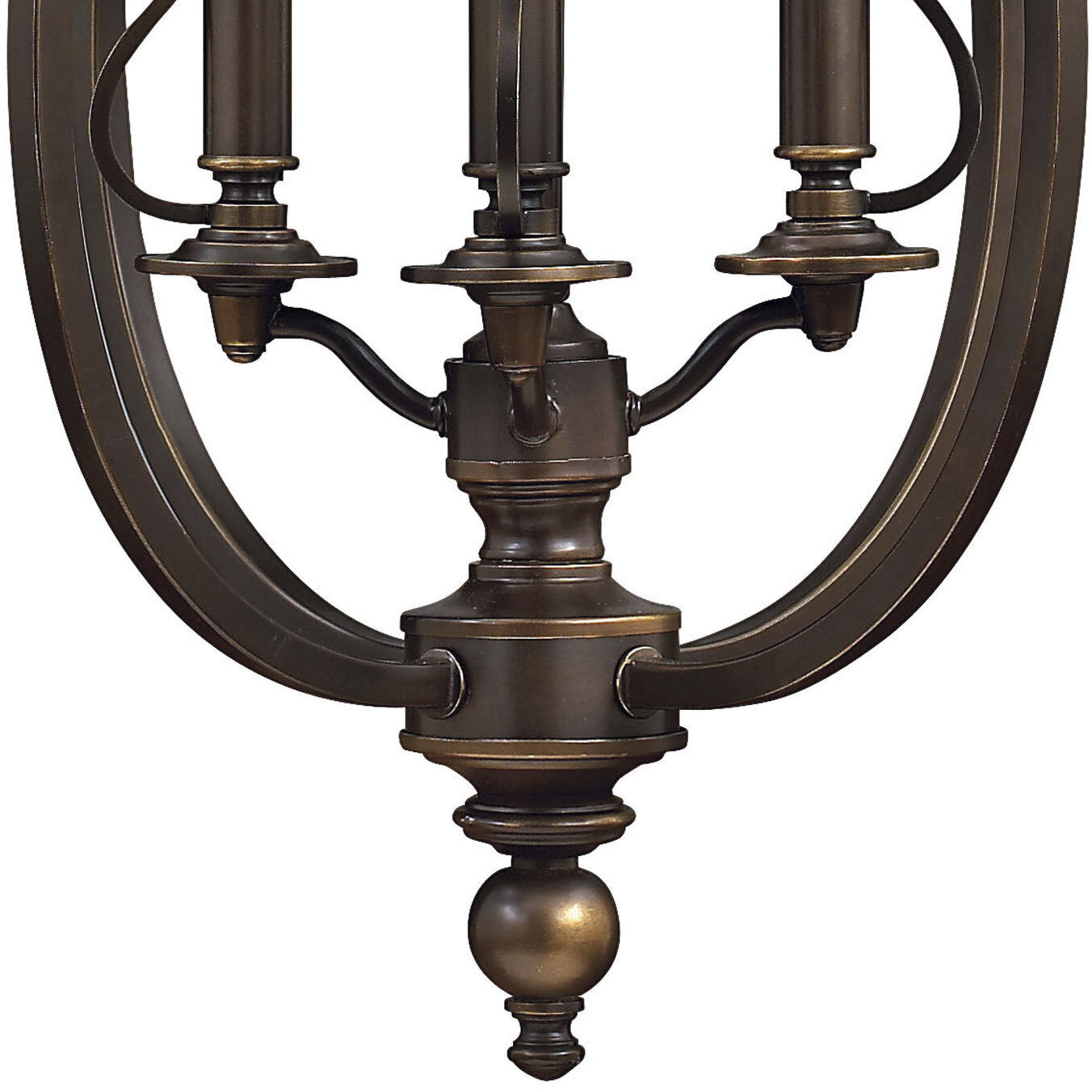 Plymouth LED 18 inch Olde Bronze Indoor Foyer Light Ceiling Light