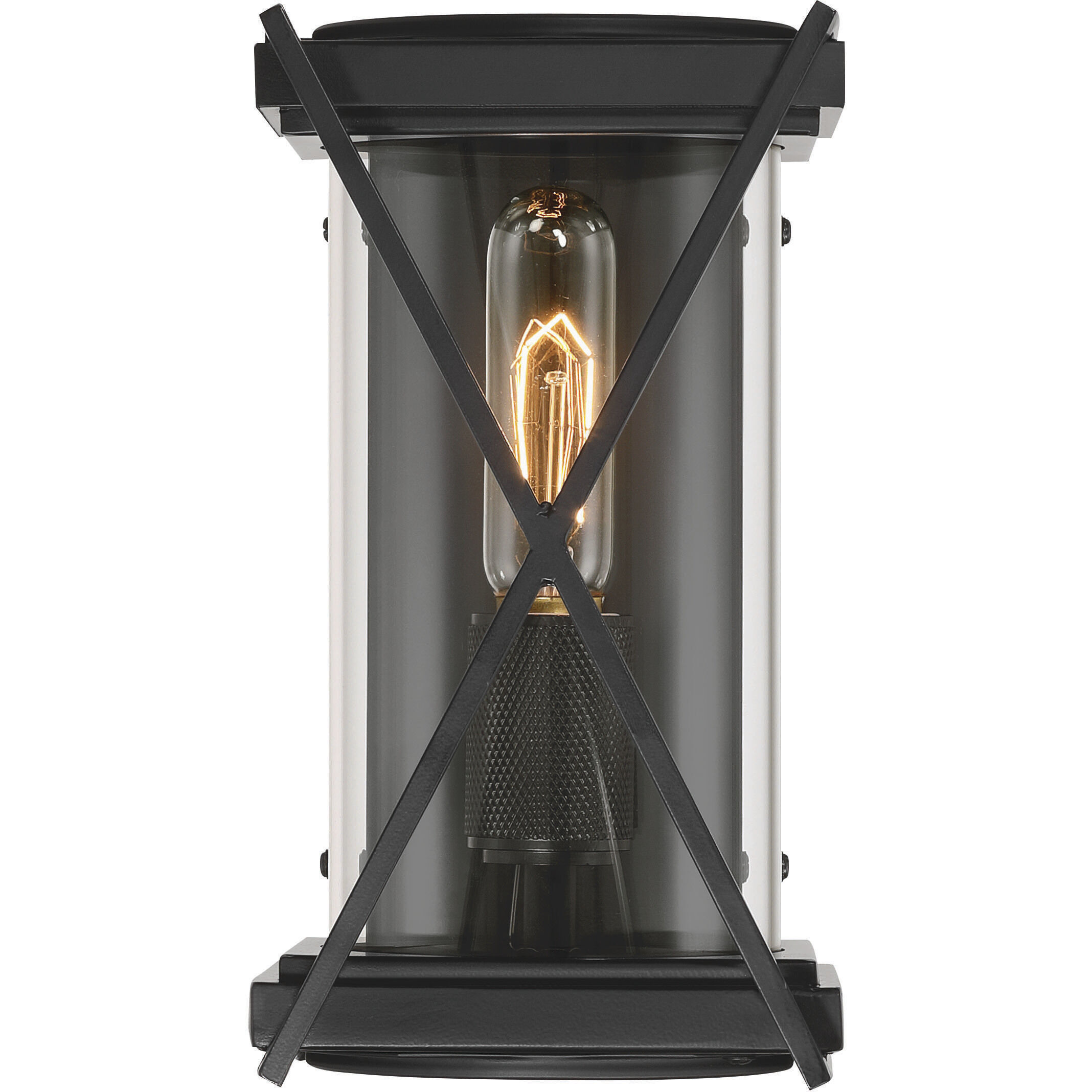 Rockhill 1 Light 10.5 inch Dark Matte Black Outdoor Sconce