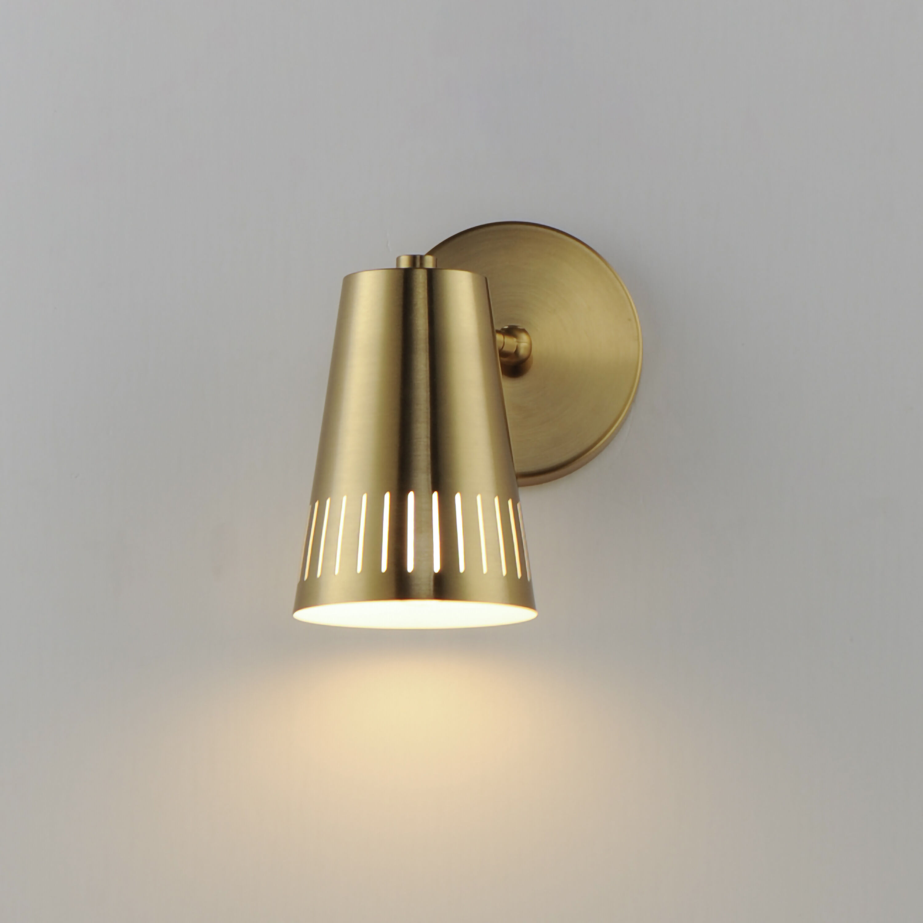 Helsinki 1 Light 5.75 inch Natural Aged Brass Wall Sconce Wall Light