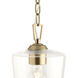 Celino 1 Light 5 inch Champagne Bronze Pendant Ceiling Light