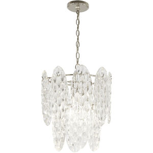 Isabella's Reign 1 Light 11 inch Polished Nickel Pendant Ceiling Light