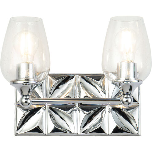 Epsilon 2 Light 14 inch PC Bath Light Wall Light in Polished Chrome