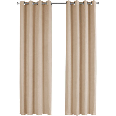 Swatara Brown Curtain Panel, 2-Piece Set