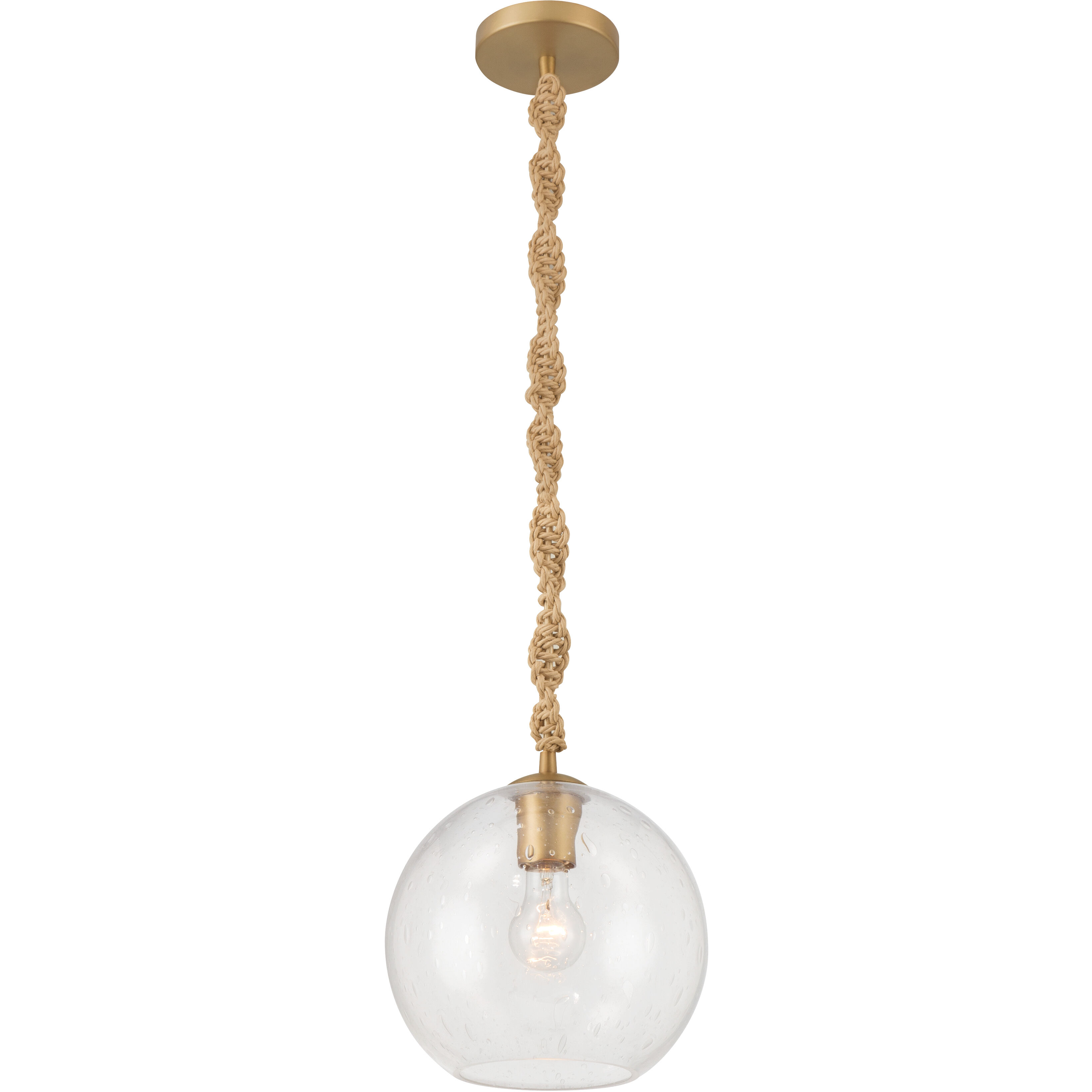 Elyric 1 Light 9.75 inch Legacy Brass Mini Pendant Ceiling Light