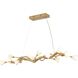 Canada 14 Light 17.7 inch Gold Chandelier Ceiling Light