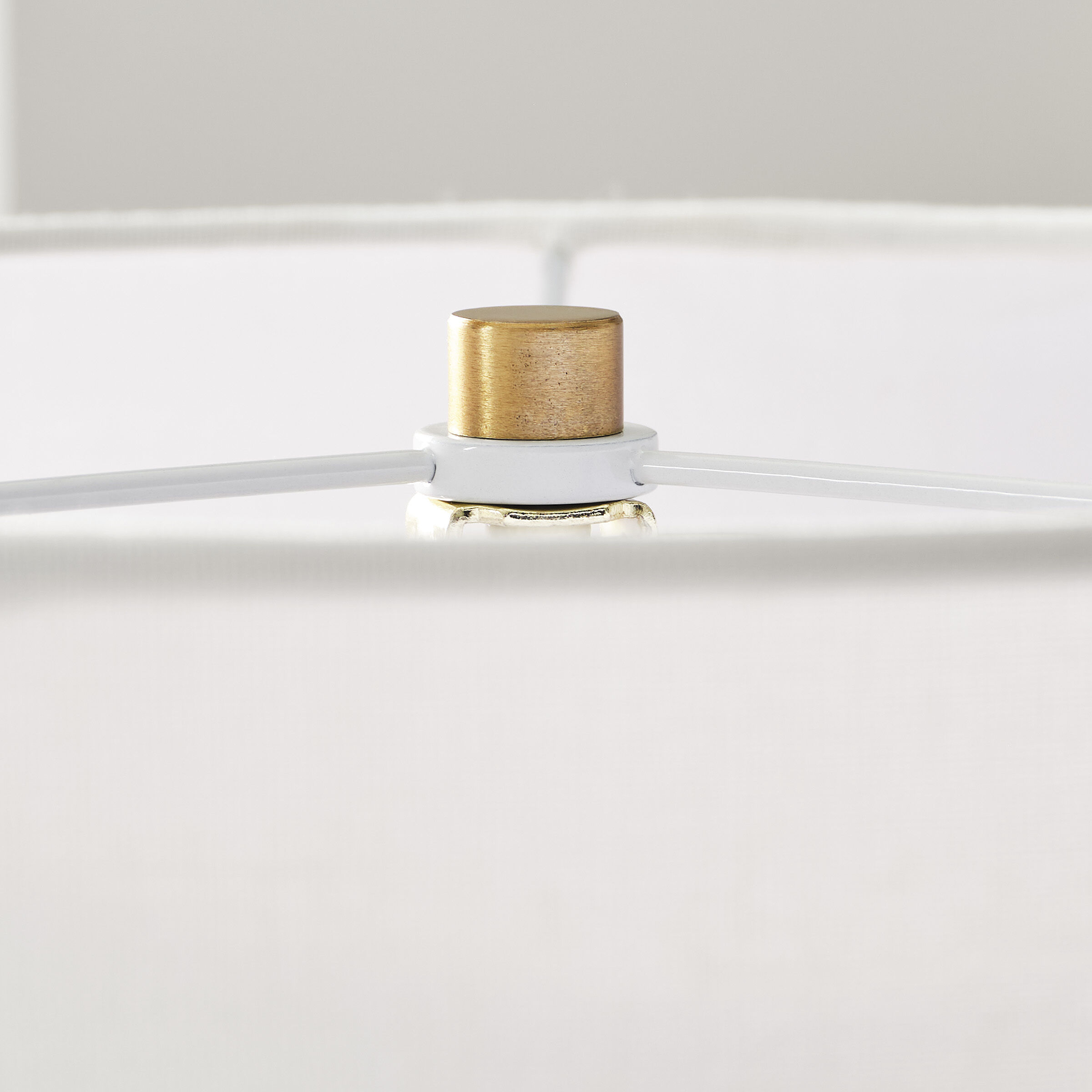 Drew & Jonathan Buckley 27.38 inch 9.00 watt Gloss White Table Lamp Portable Light