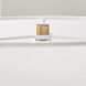 Drew & Jonathan Buckley 27.38 inch 9.00 watt Gloss White Table Lamp Portable Light