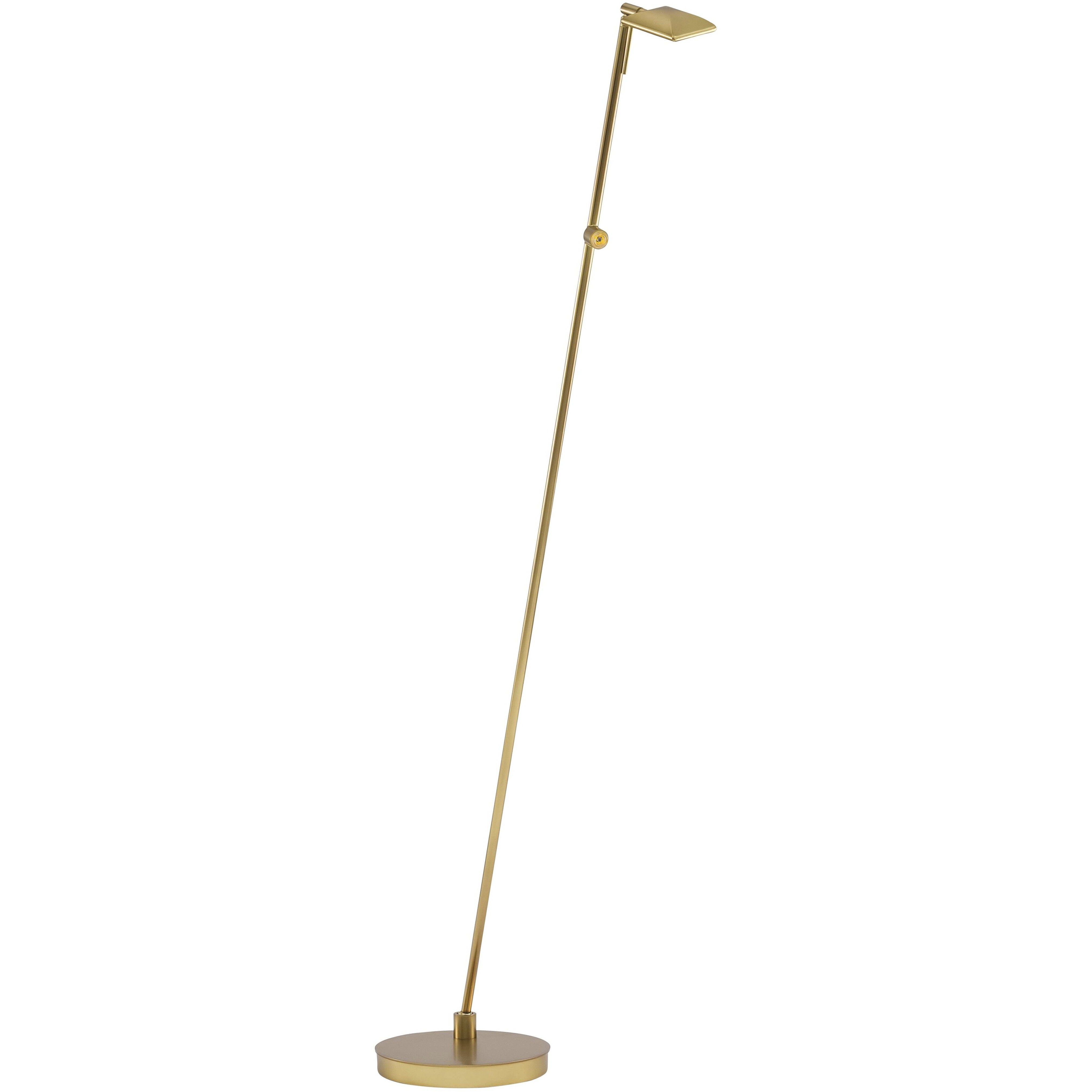 George's Reading Room 50 inch 8.00 watt Honey Gold Floor Lamp Portable Light, Pharmacy