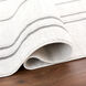 Timeless Luxe 36 X 24 inch Black/White Rug in 2 x 3