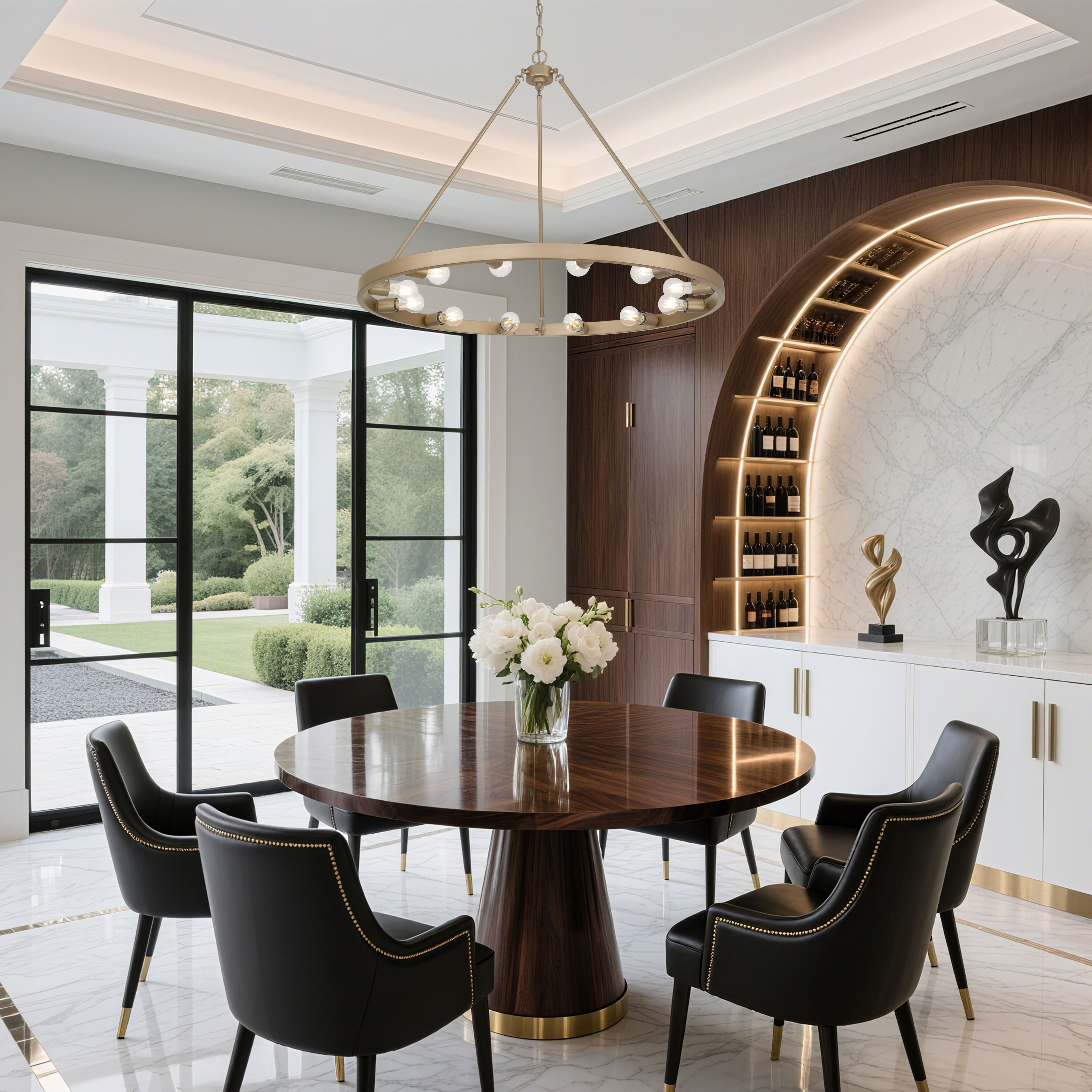 Castile 12 Light 40 inch French Gold Chandelier Ceiling Light