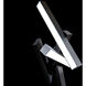 Chaos LED 13 inch Black Wall Sconce Wall Light