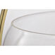 Amado 3 Light 14 inch Vintage Brass Pendant Ceiling Light