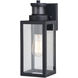 Lombard Textured Black Outdoor Motion Sensor
