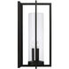 Kent 3 Light 25 inch Black Outdoor Wall Lantern