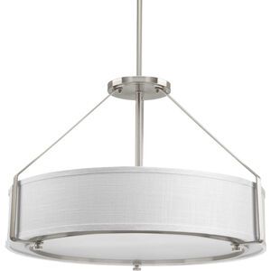 LeConte Bay 4 Light Brushed Nickel Pendant Ceiling Light, Design Series