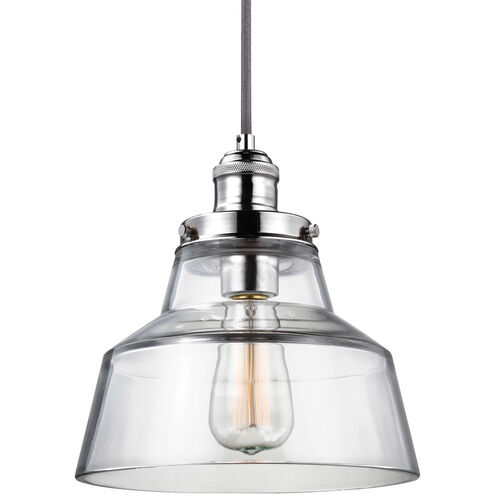 Sean Lavin Baskin 1 Light 10 inch Polished Nickel Pendant Ceiling Light